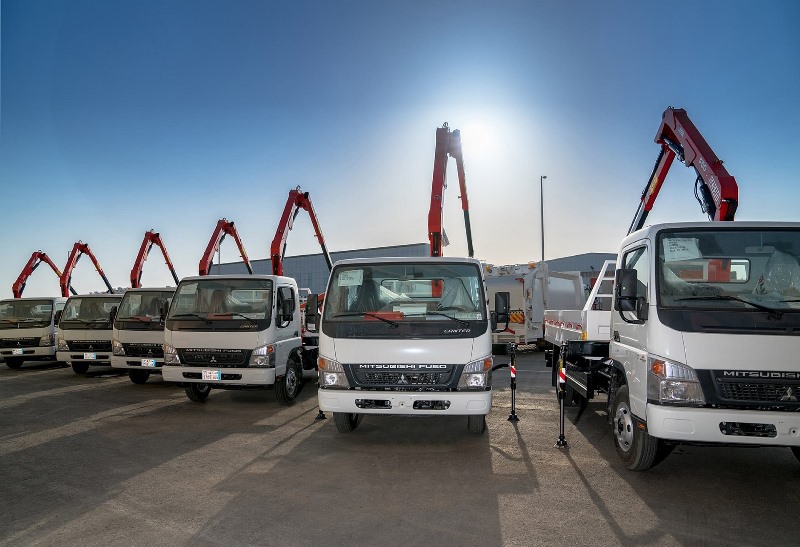 camion grua mantenimiento